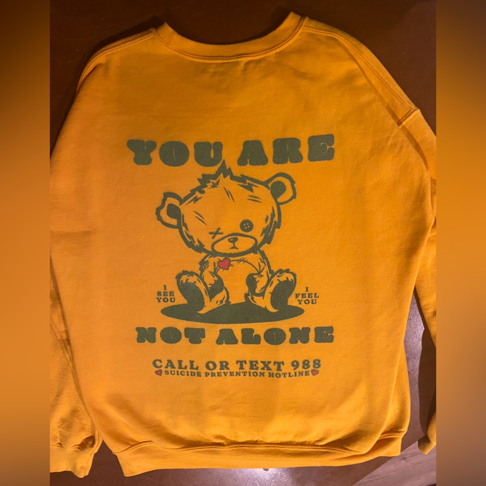 SUICIDE AWARENESS SWEATER